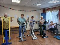 Активный образ жизни пожилых граждан в отделении дневного пребывания!
